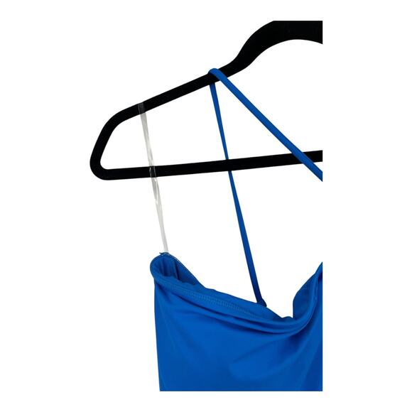 La Blanca Swimsuit one shoulder one piece bathing suit size 12 - Picture 3 of 7